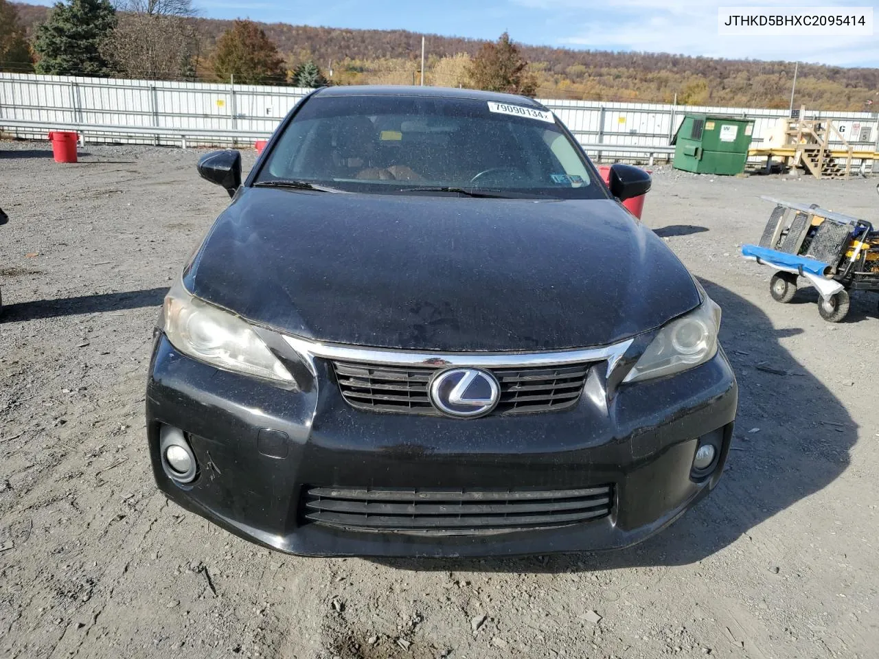 2012 Lexus Ct 200 VIN: JTHKD5BHXC2095414 Lot: 79090134