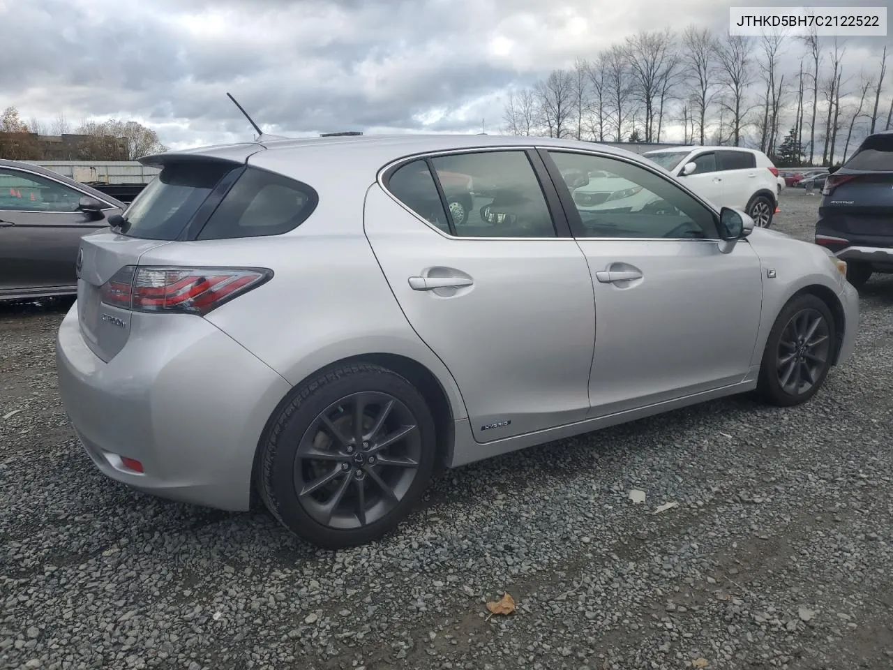 2012 Lexus Ct 200 VIN: JTHKD5BH7C2122522 Lot: 80700204