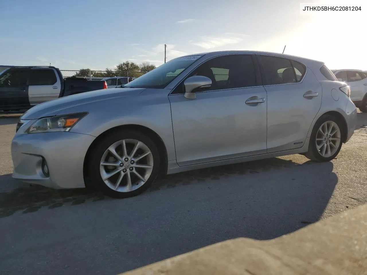 2012 Lexus Ct 200 VIN: JTHKD5BH6C2081204 Lot: 81105264