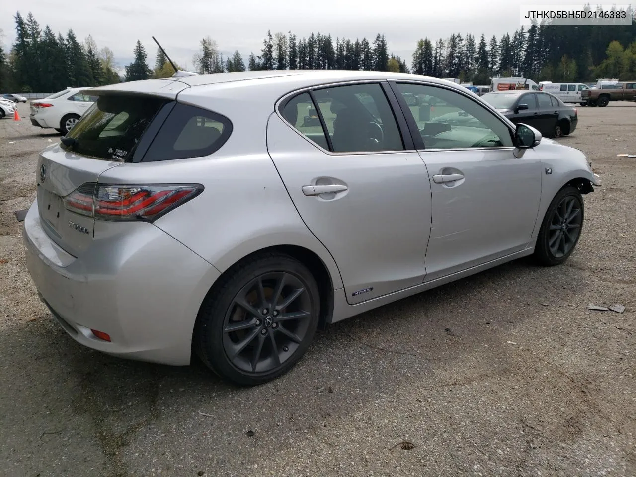 2013 Lexus Ct 200 VIN: JTHKD5BH5D2146383 Lot: 50063904