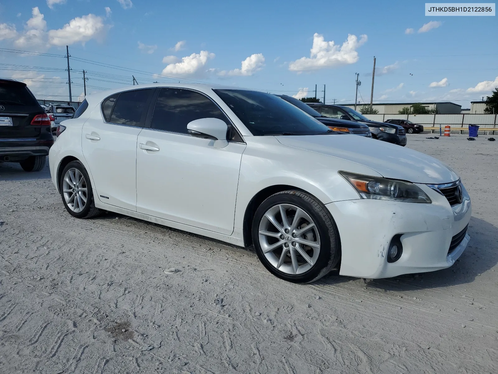 2013 Lexus Ct 200 VIN: JTHKD5BH1D2122856 Lot: 60677274