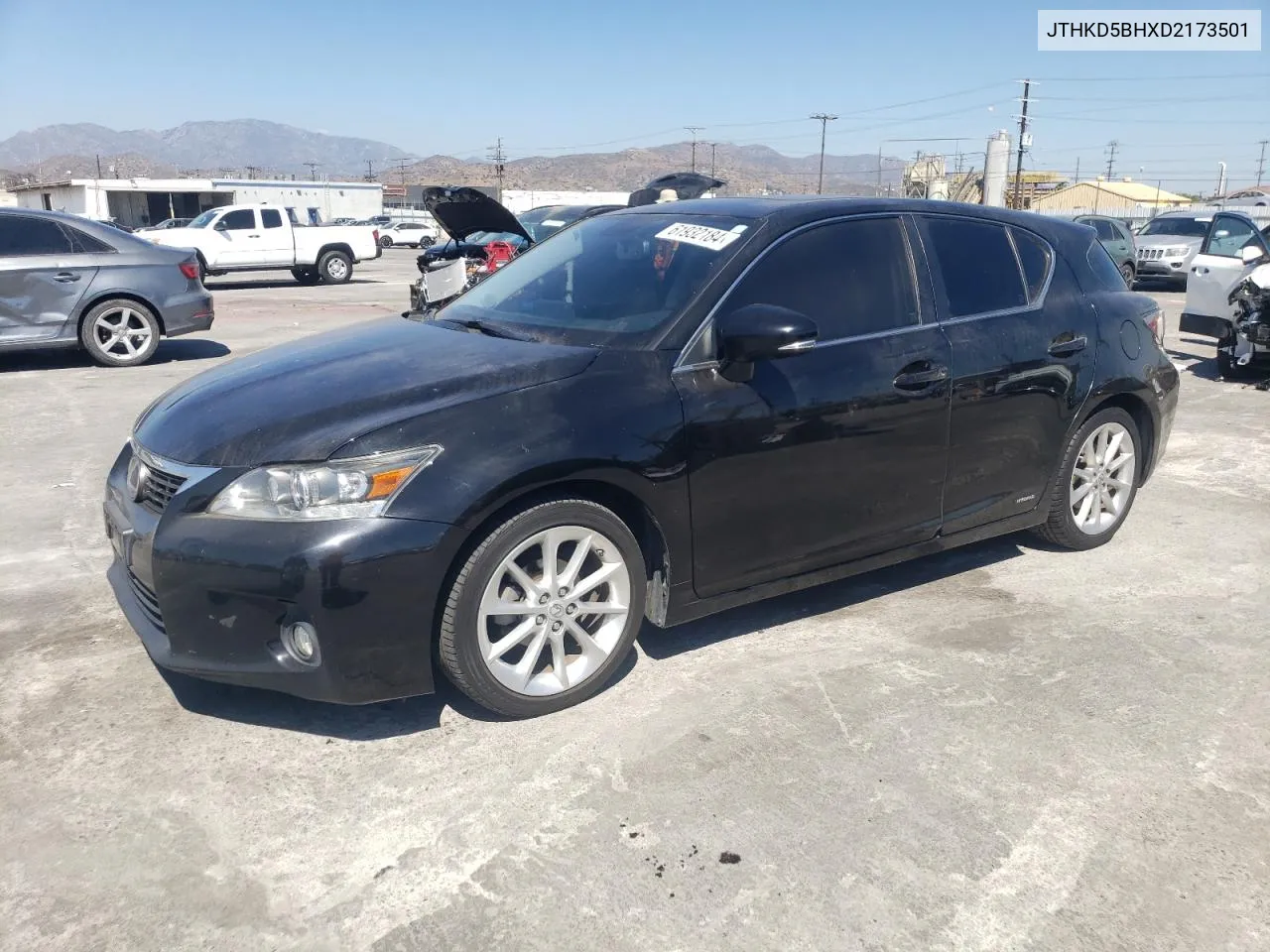 2013 Lexus Ct 200 VIN: JTHKD5BHXD2173501 Lot: 61932184