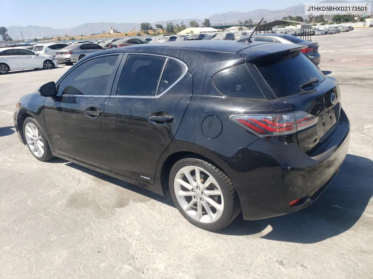 2013 Lexus Ct 200 VIN: JTHKD5BHXD2173501 Lot: 61932184