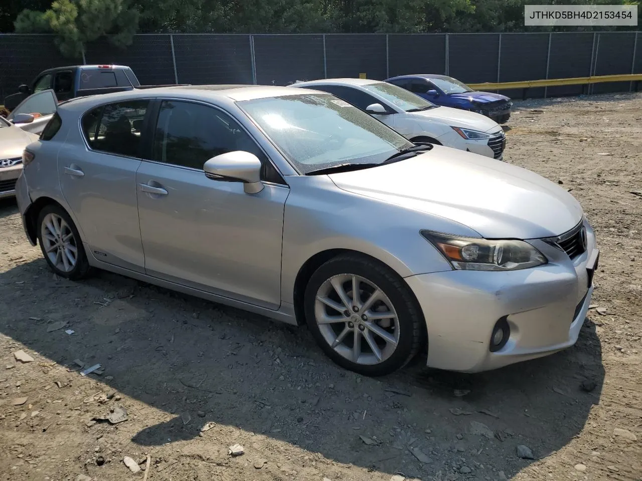 2013 Lexus Ct 200 VIN: JTHKD5BH4D2153454 Lot: 65405004