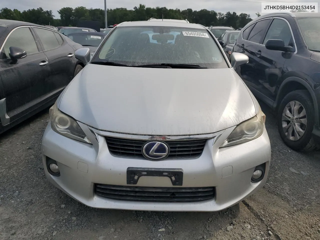 2013 Lexus Ct 200 VIN: JTHKD5BH4D2153454 Lot: 65405004