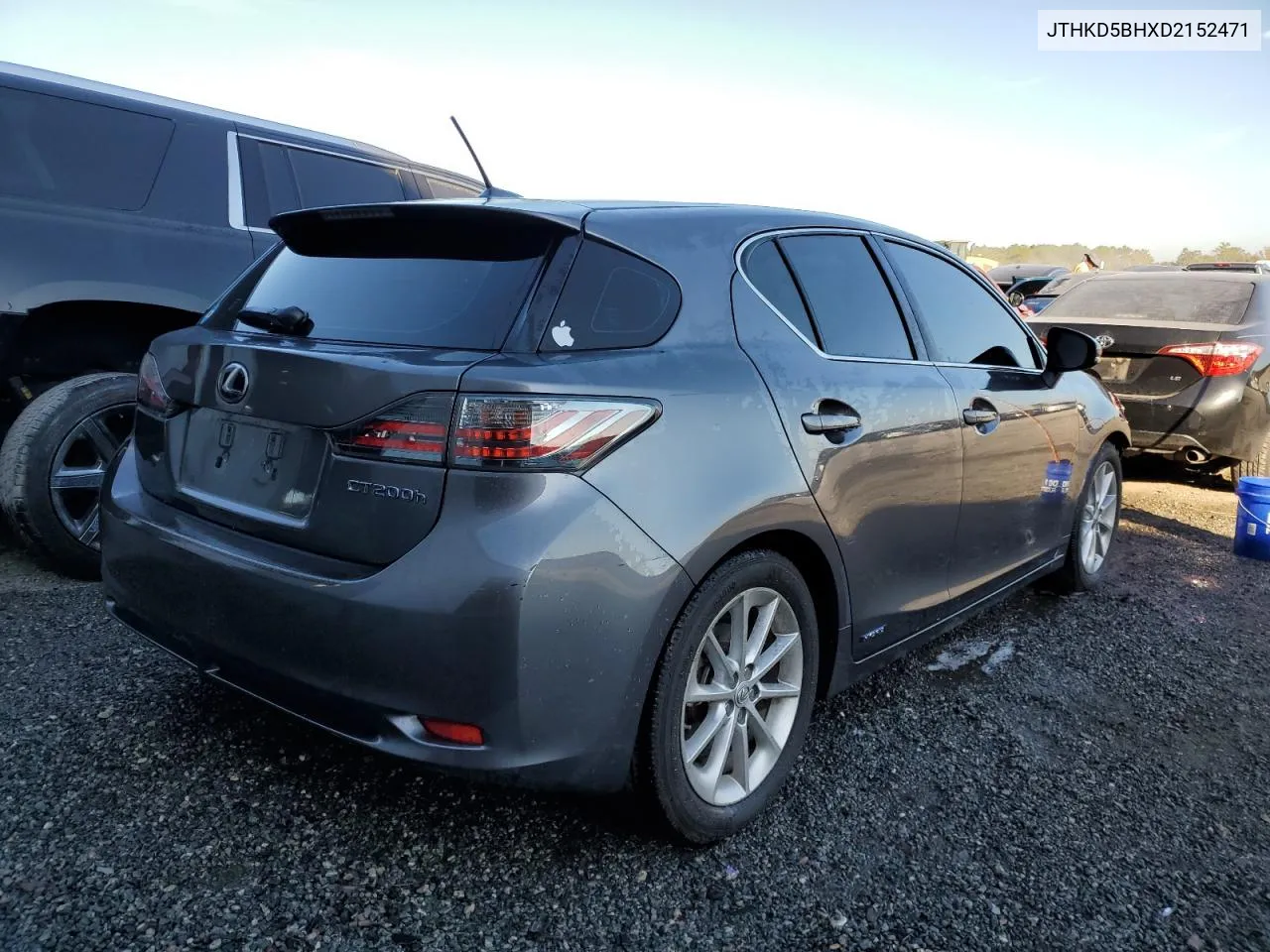 2013 Lexus Ct 200 VIN: JTHKD5BHXD2152471 Lot: 65892192