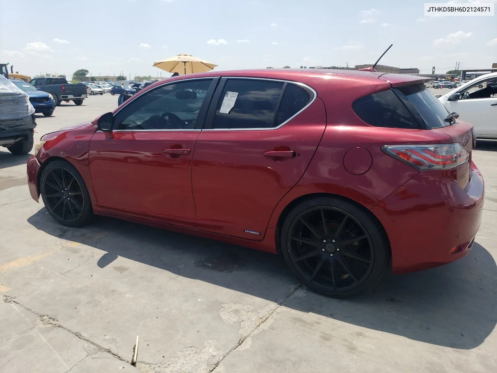 JTHKD5BH6D2124571 2013 Lexus Ct 200