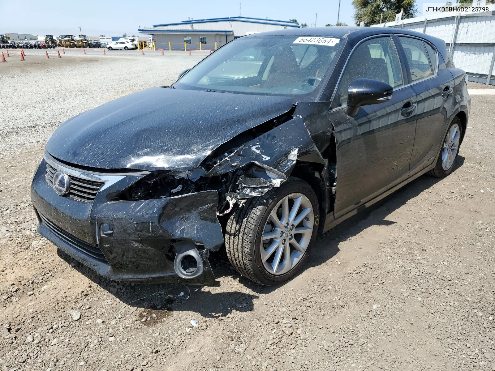 2013 Lexus Ct 200 VIN: JTHKD5BH6D2125798 Lot: 66423664