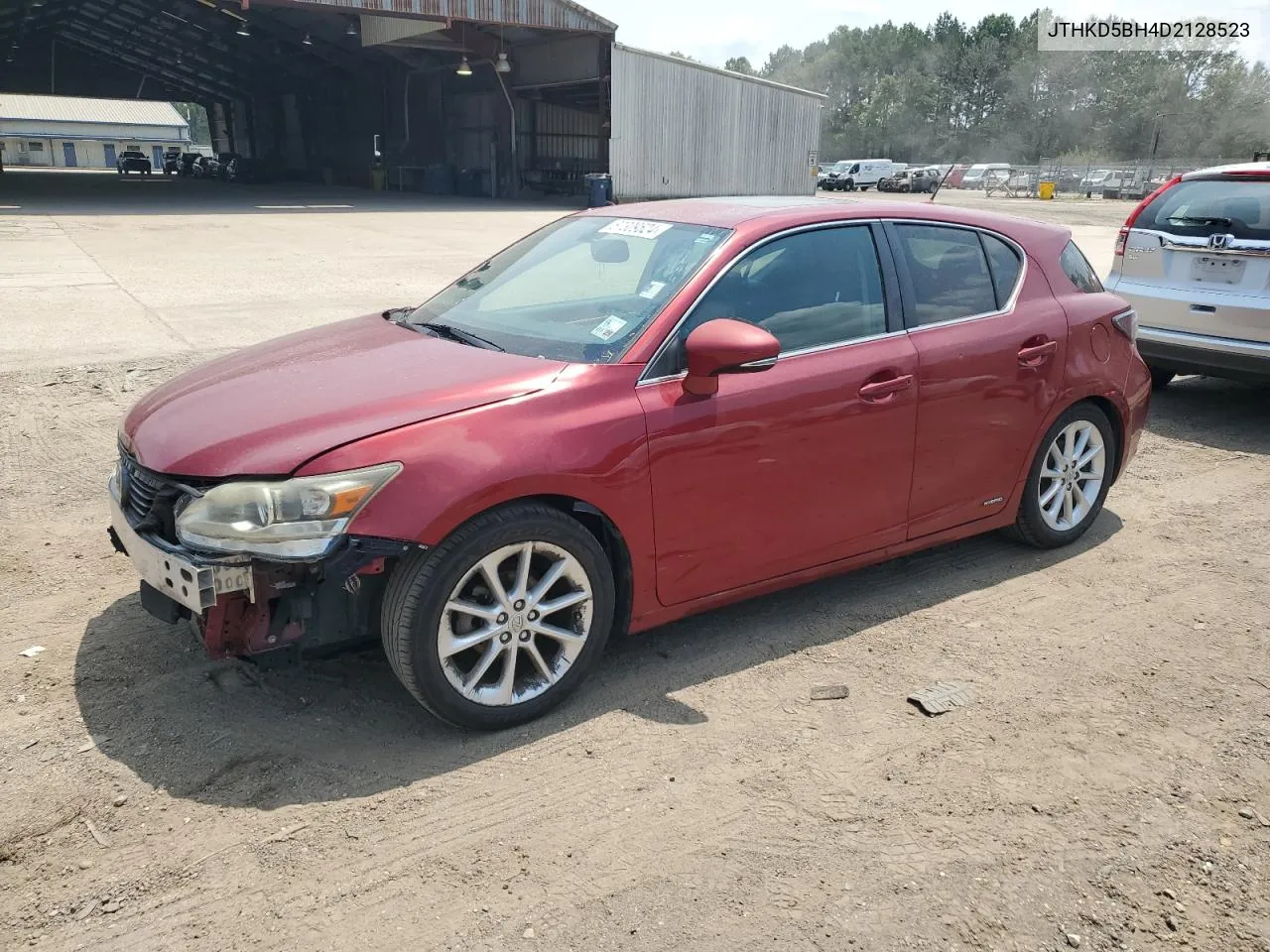 2013 Lexus Ct 200 VIN: JTHKD5BH4D2128523 Lot: 67309524