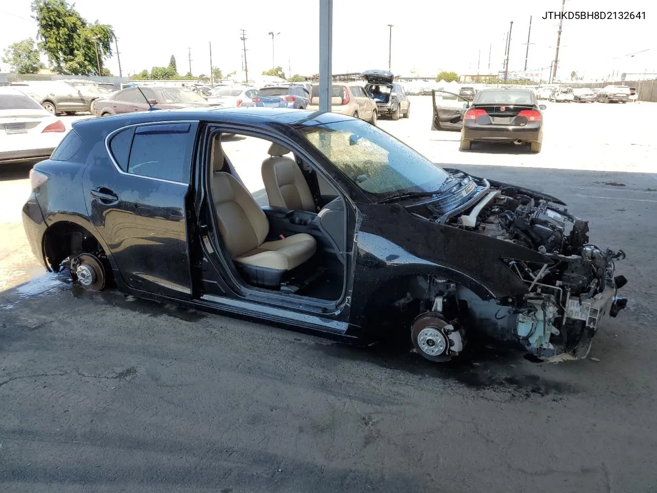 2013 Lexus Ct 200 VIN: JTHKD5BH8D2132641 Lot: 70248624