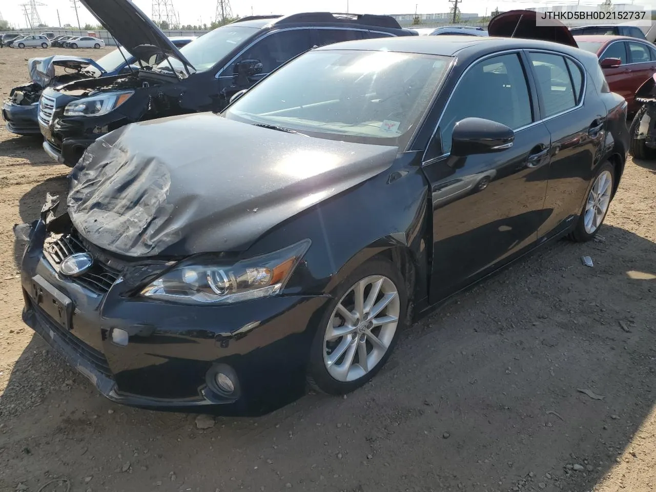 2013 Lexus Ct 200 VIN: JTHKD5BH0D2152737 Lot: 72079624