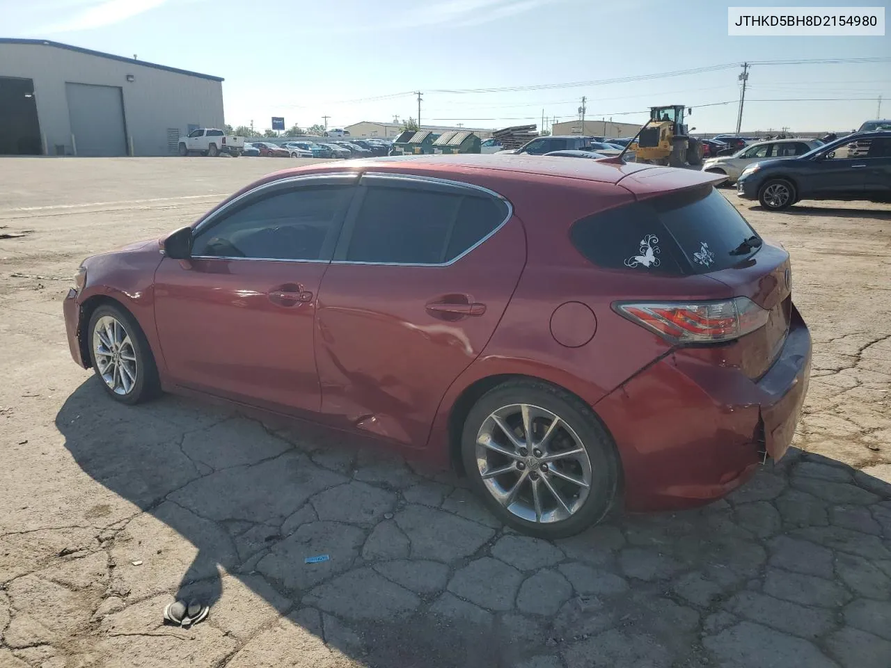 JTHKD5BH8D2154980 2013 Lexus Ct 200