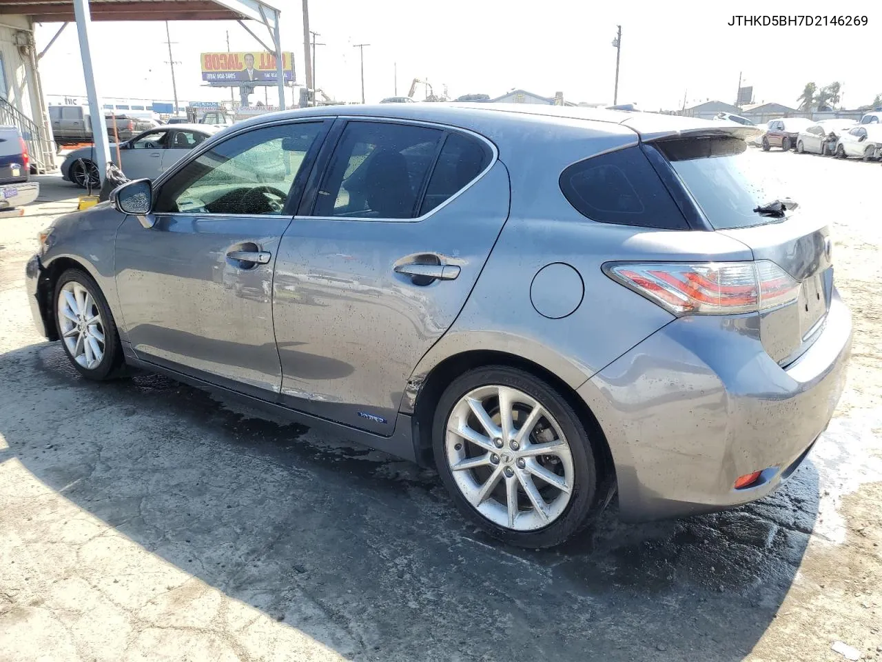 2013 Lexus Ct 200 VIN: JTHKD5BH7D2146269 Lot: 72765034