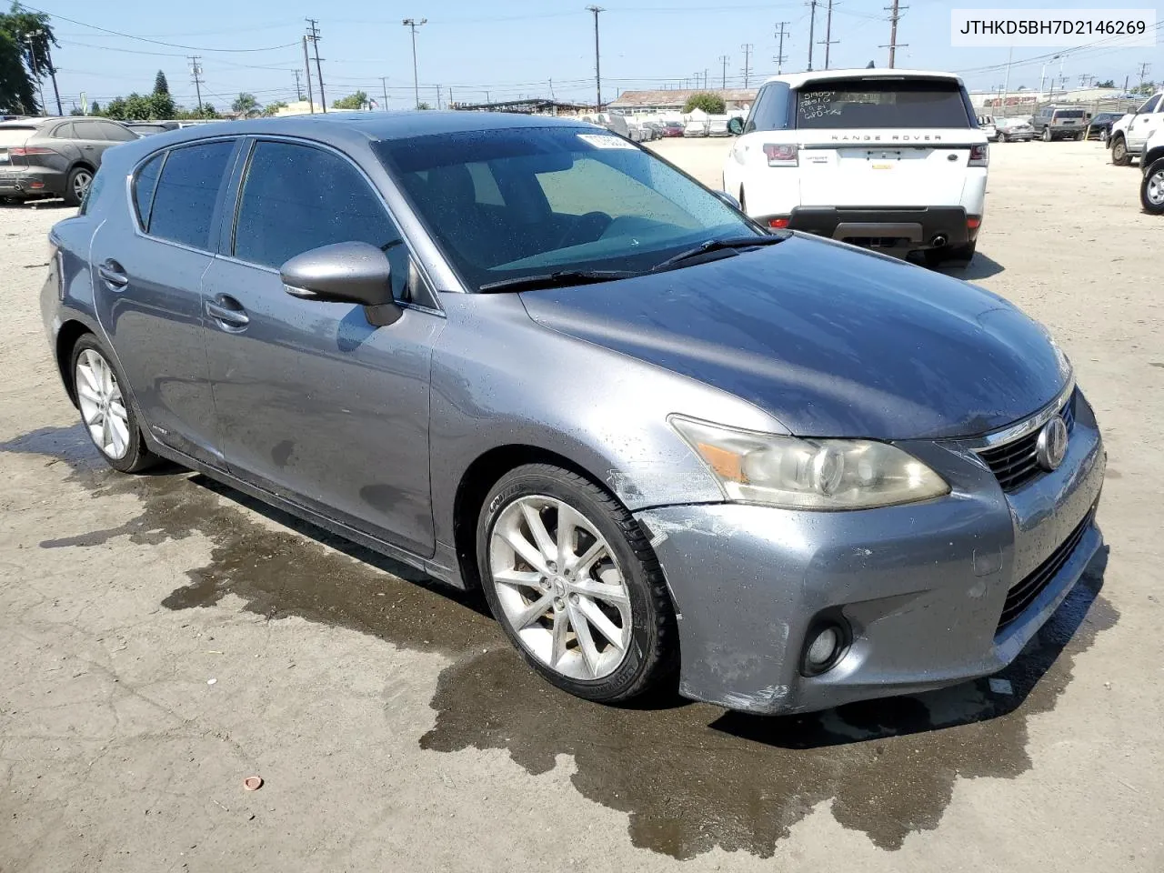 2013 Lexus Ct 200 VIN: JTHKD5BH7D2146269 Lot: 72765034