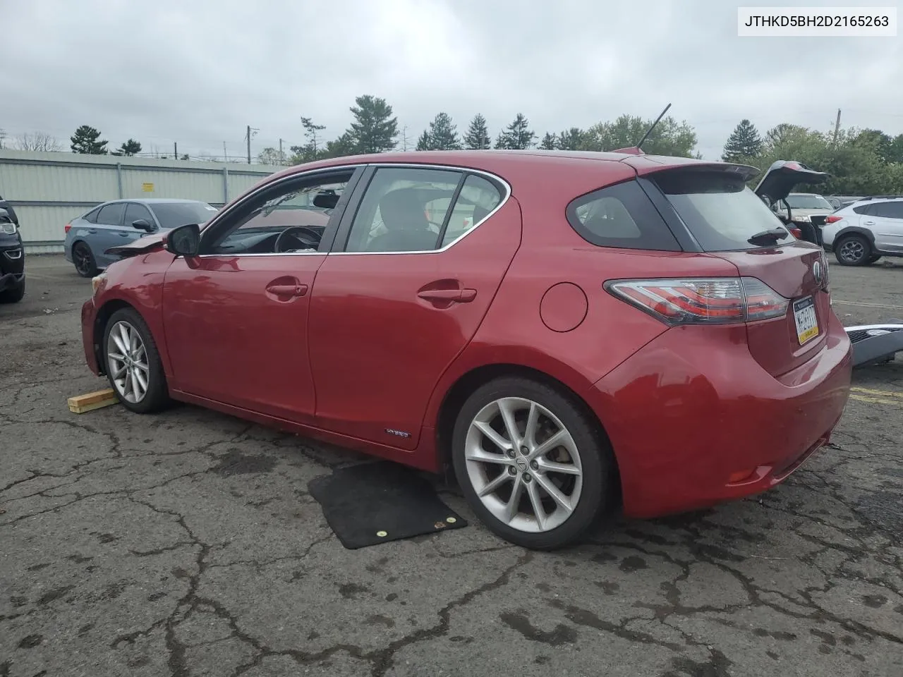 2013 Lexus Ct 200 VIN: JTHKD5BH2D2165263 Lot: 73193534