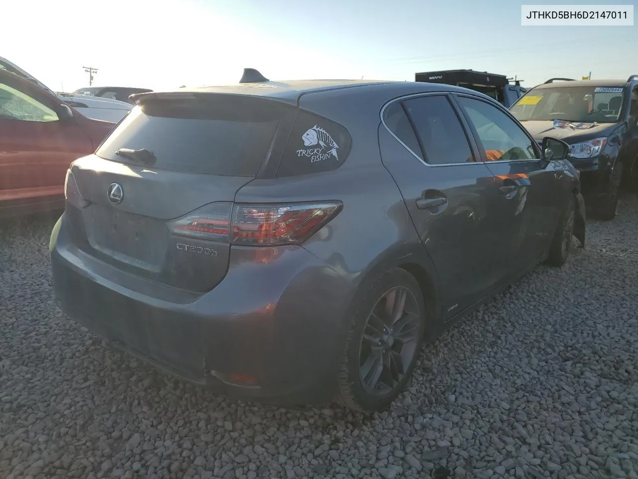 2013 Lexus Ct 200 VIN: JTHKD5BH6D2147011 Lot: 73771364