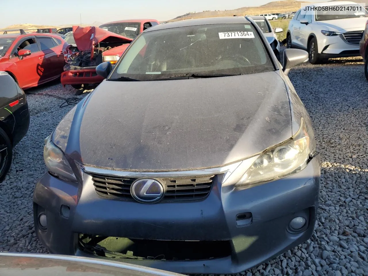 JTHKD5BH6D2147011 2013 Lexus Ct 200