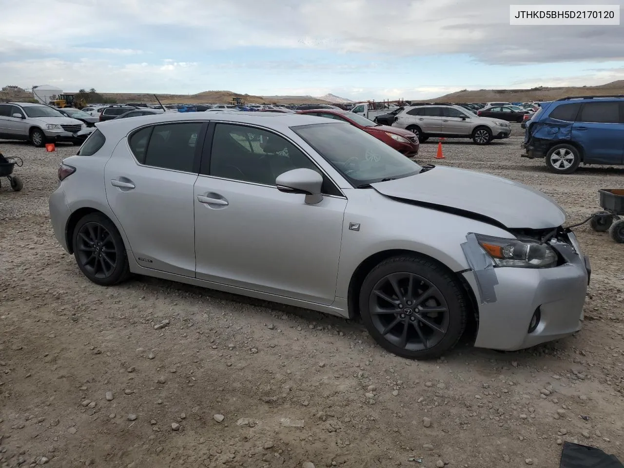 2013 Lexus Ct 200 VIN: JTHKD5BH5D2170120 Lot: 78214514