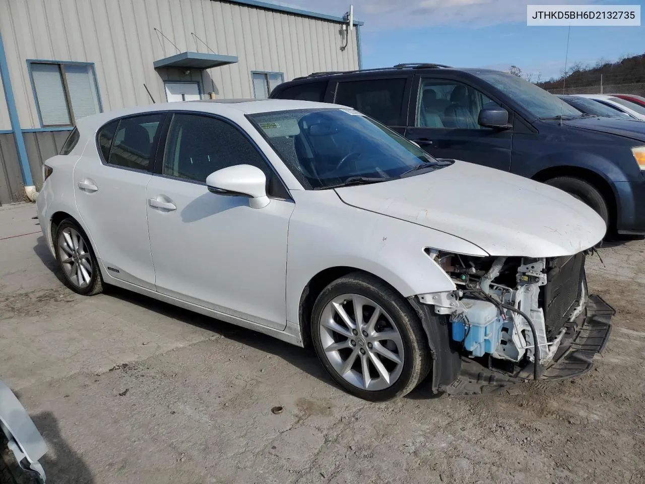 2013 Lexus Ct 200 VIN: JTHKD5BH6D2132735 Lot: 78235724