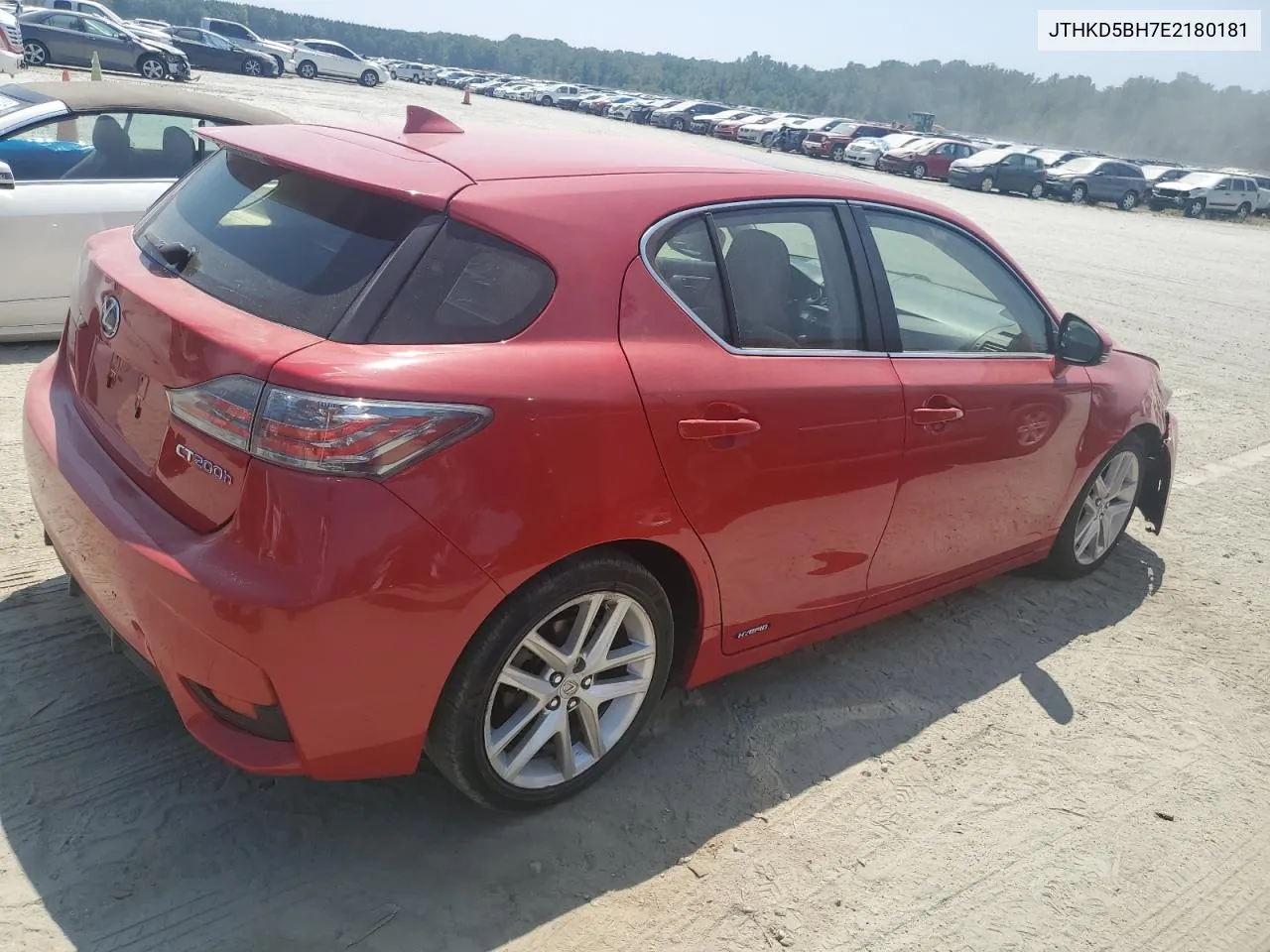 2014 Lexus Ct 200 VIN: JTHKD5BH7E2180181 Lot: 69342804