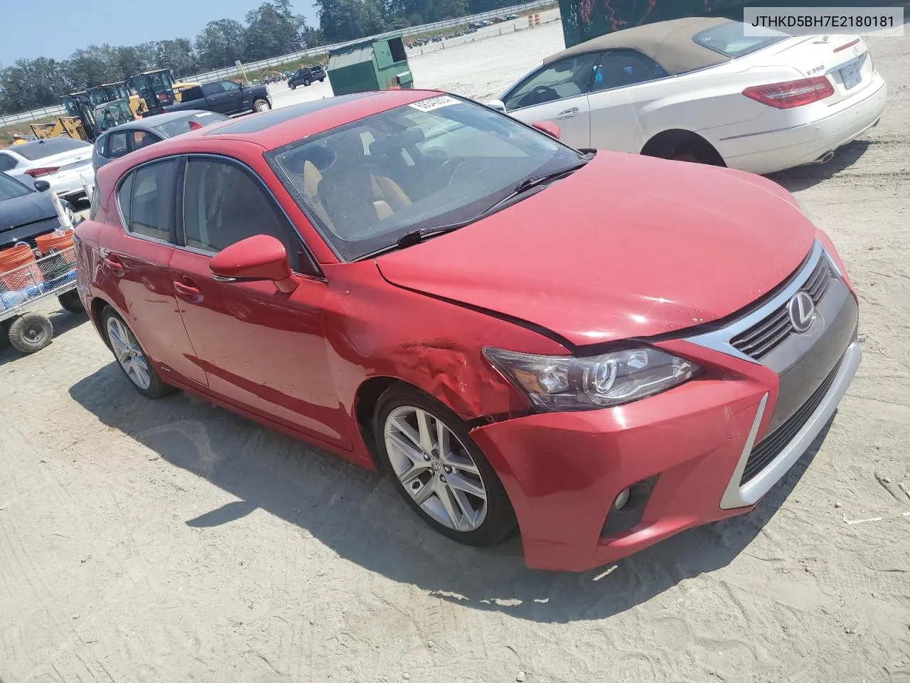 2014 Lexus Ct 200 VIN: JTHKD5BH7E2180181 Lot: 69342804