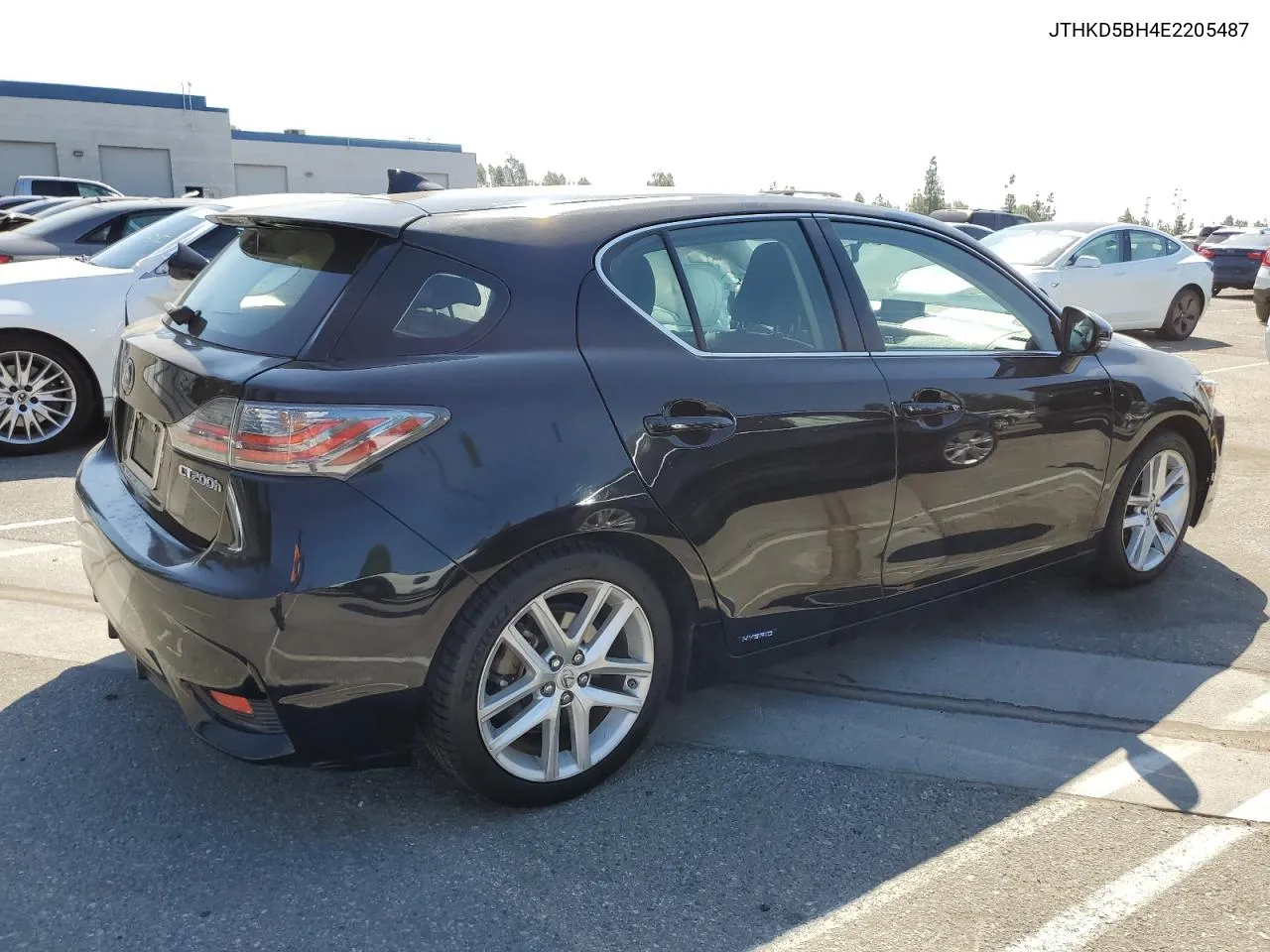 2014 Lexus Ct 200 VIN: JTHKD5BH4E2205487 Lot: 70887674