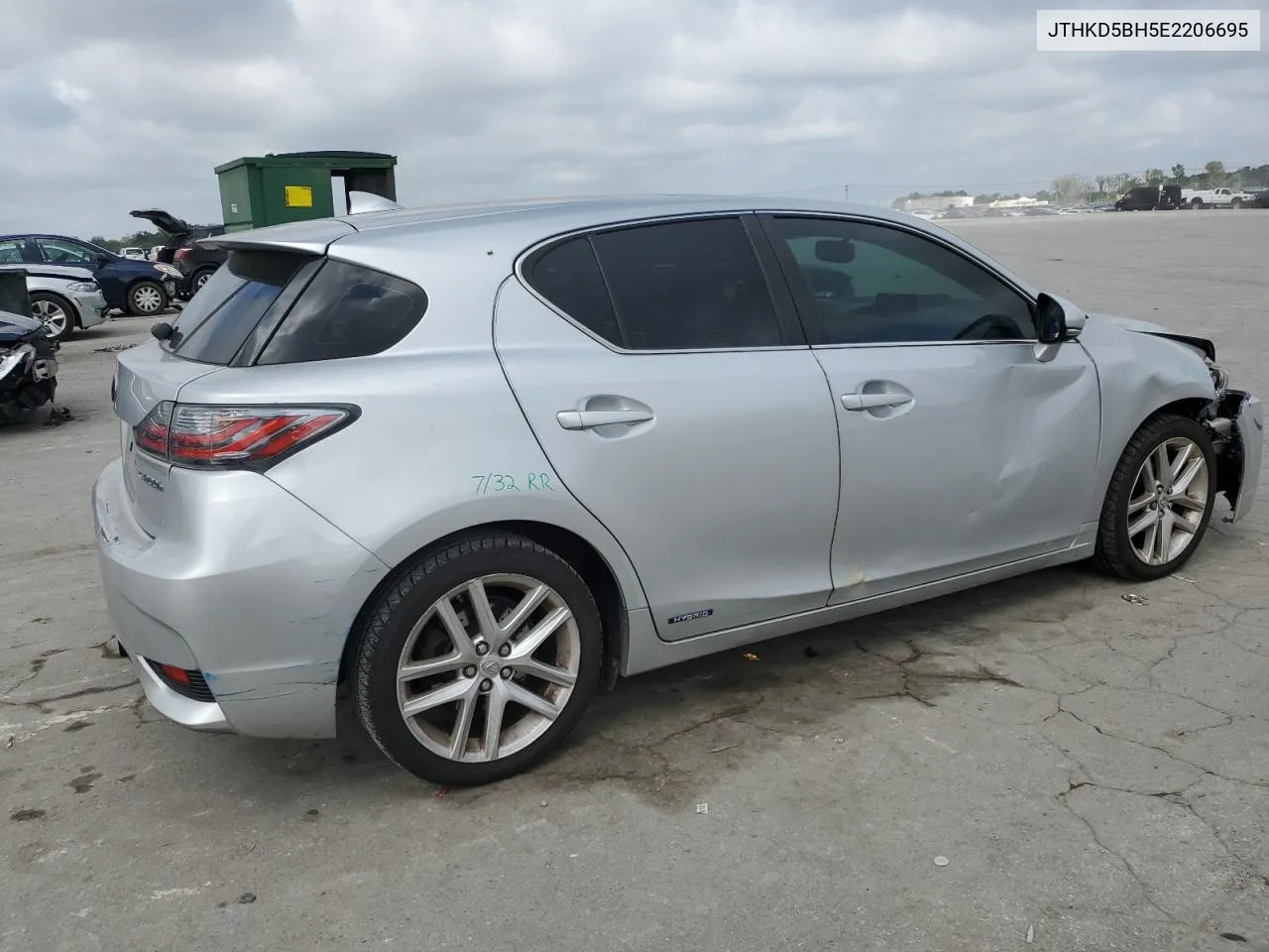 2014 Lexus Ct 200 VIN: JTHKD5BH5E2206695 Lot: 73506724