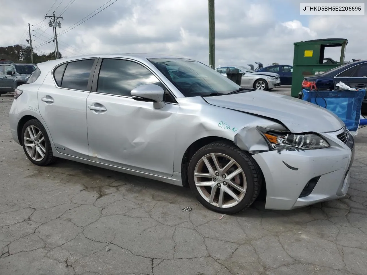 JTHKD5BH5E2206695 2014 Lexus Ct 200