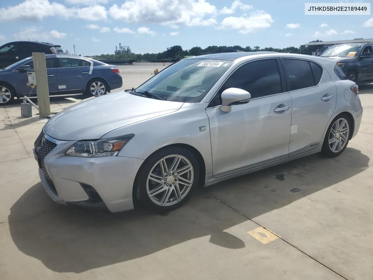 2014 Lexus Ct 200 VIN: JTHKD5BH2E2189449 Lot: 73821204