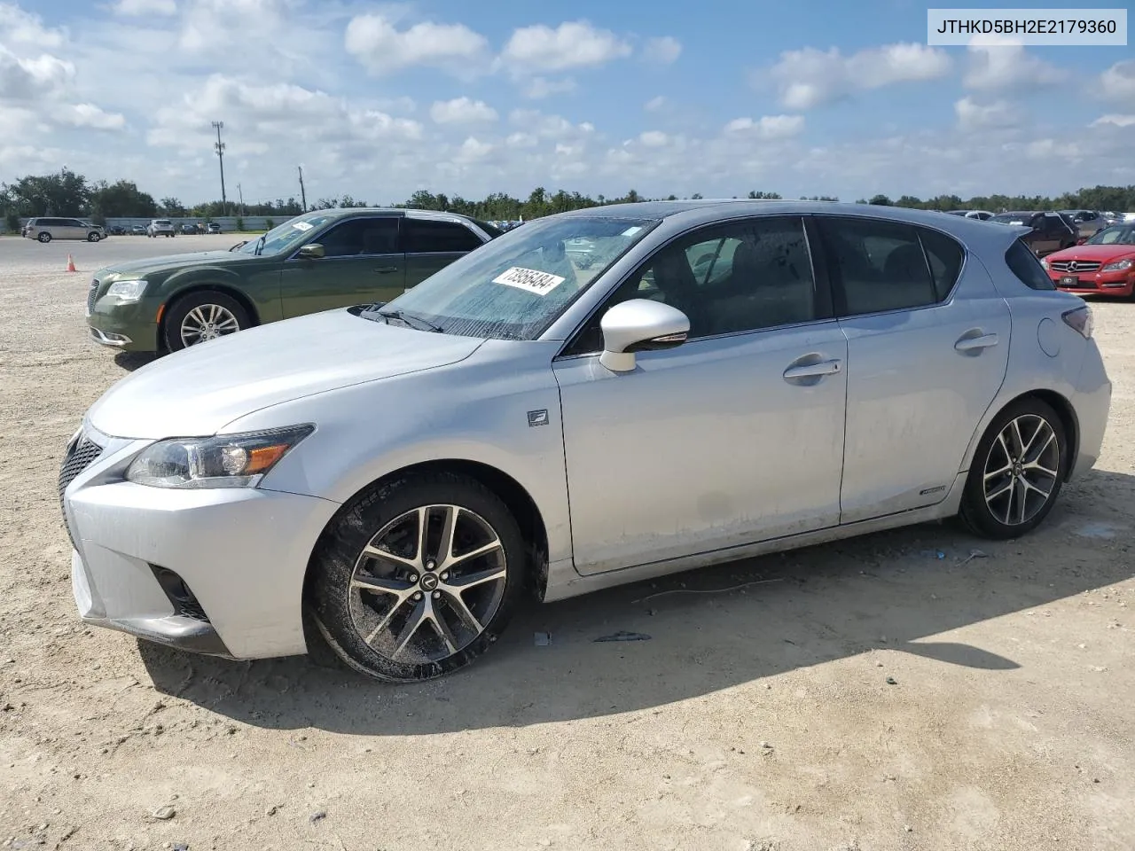 2014 Lexus Ct 200 VIN: JTHKD5BH2E2179360 Lot: 73956484