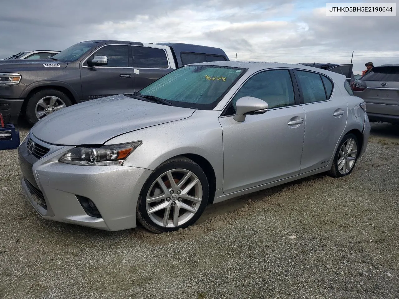 2014 Lexus Ct 200 VIN: JTHKD5BH5E2190644 Lot: 74661874