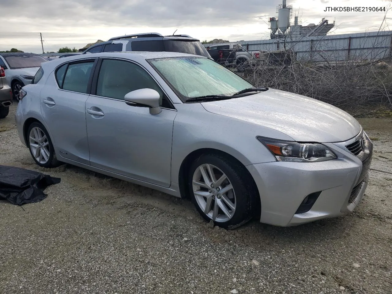 2014 Lexus Ct 200 VIN: JTHKD5BH5E2190644 Lot: 74661874