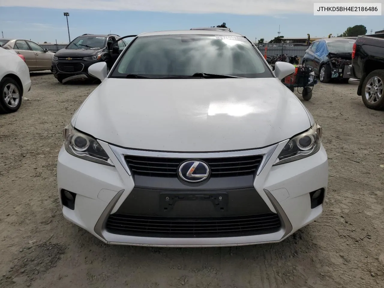 2014 Lexus Ct 200 VIN: JTHKD5BH4E2186486 Lot: 74760874