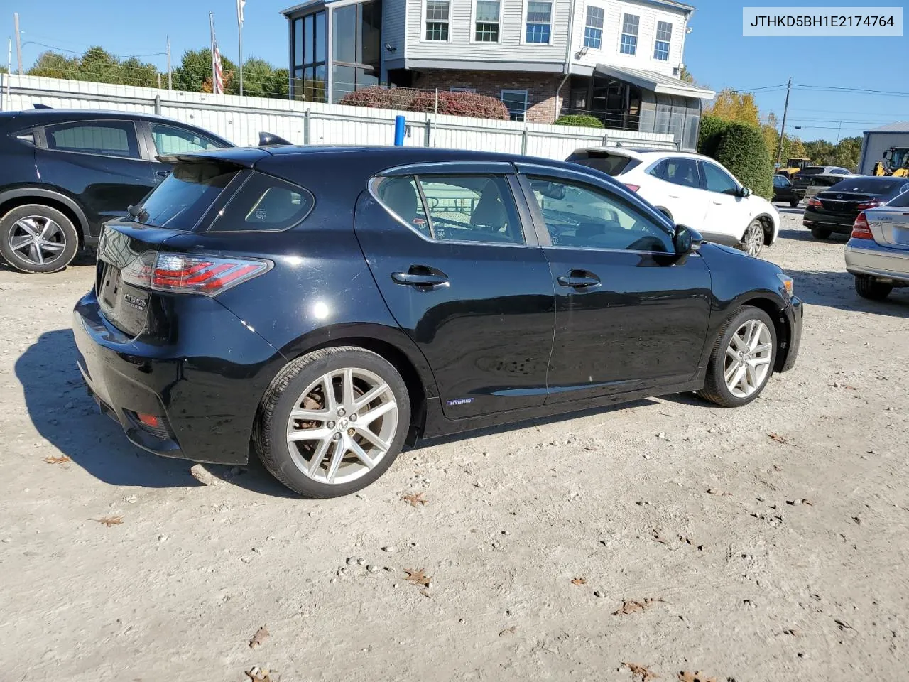 2014 Lexus Ct 200 VIN: JTHKD5BH1E2174764 Lot: 75229094