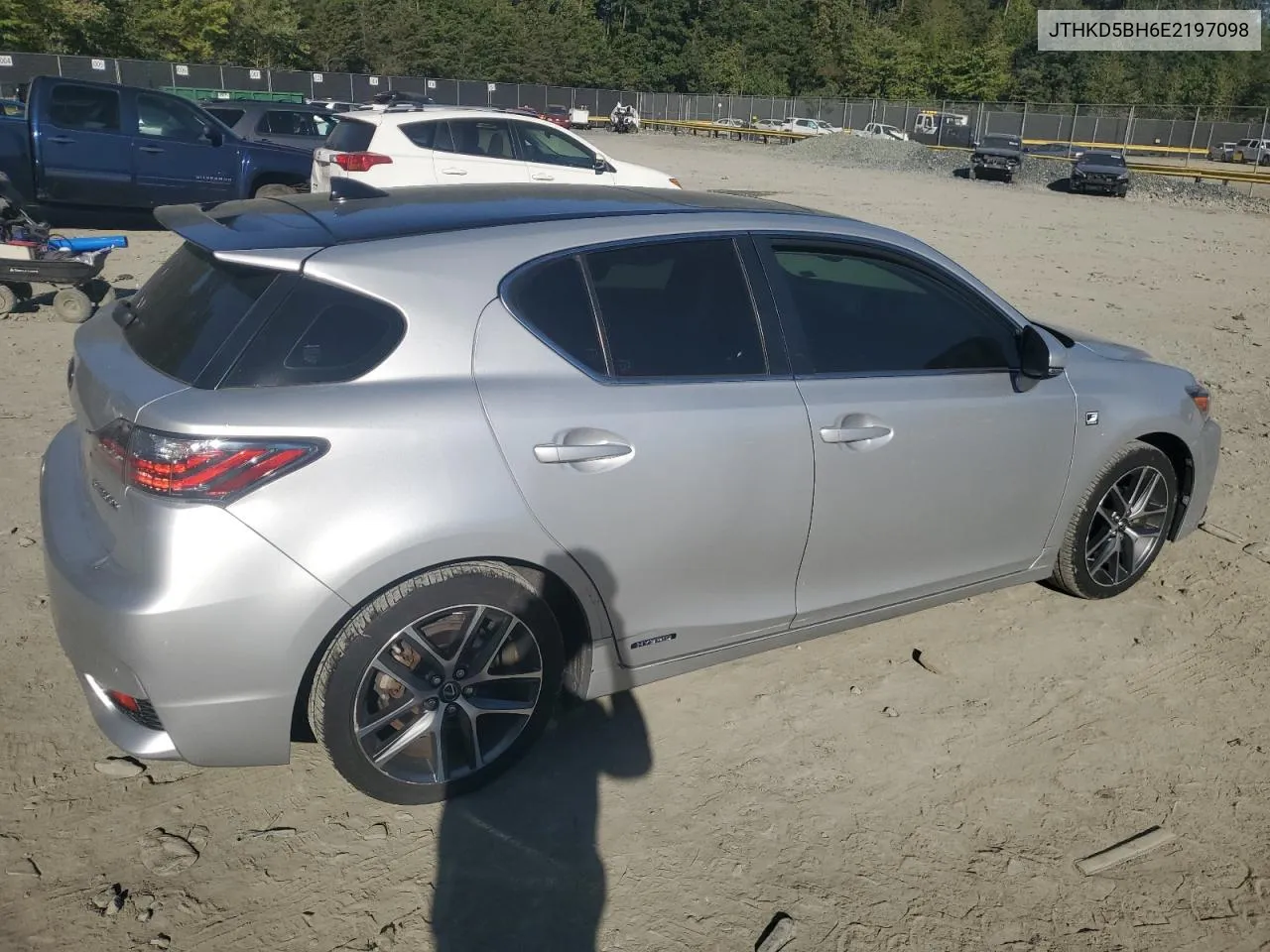 2014 Lexus Ct 200 VIN: JTHKD5BH6E2197098 Lot: 75243504