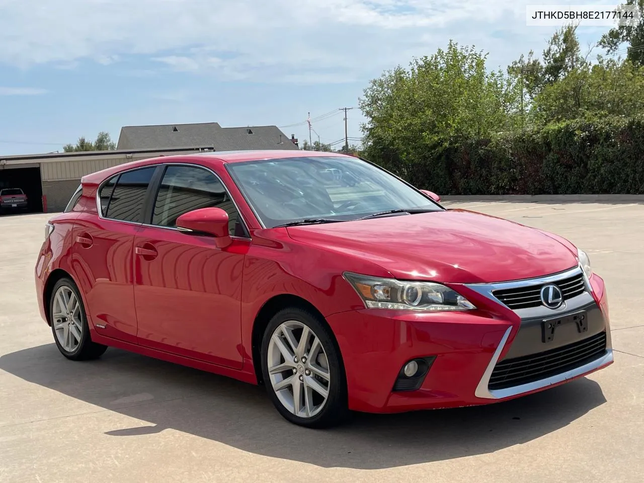 2014 Lexus Ct 200 VIN: JTHKD5BH8E2177144 Lot: 76560964