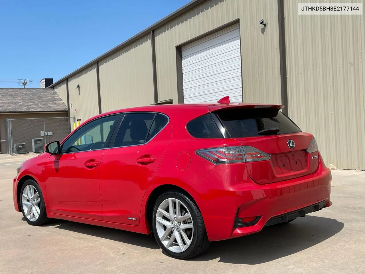 2014 Lexus Ct 200 VIN: JTHKD5BH8E2177144 Lot: 76560964