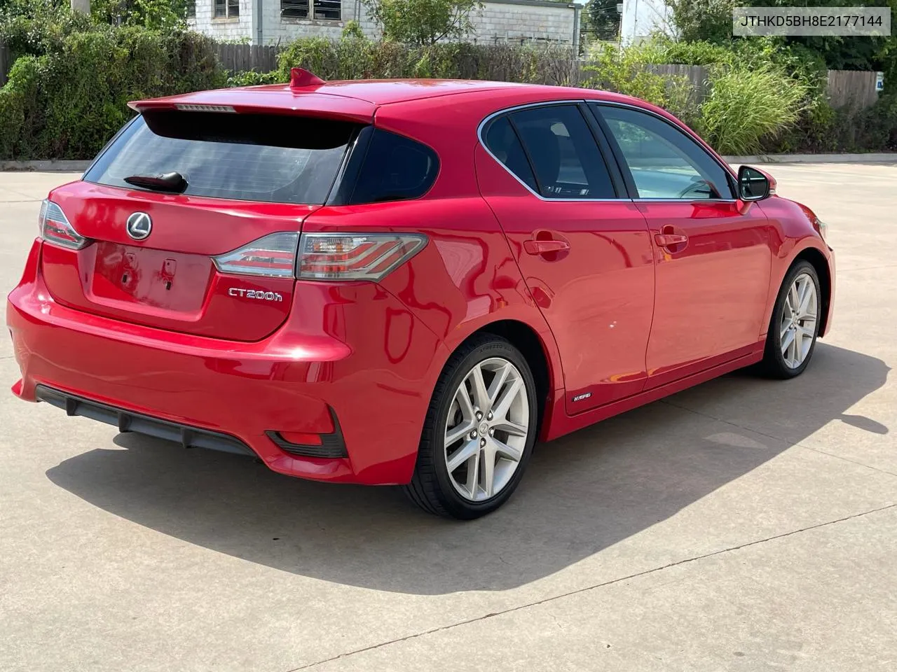 2014 Lexus Ct 200 VIN: JTHKD5BH8E2177144 Lot: 76560964