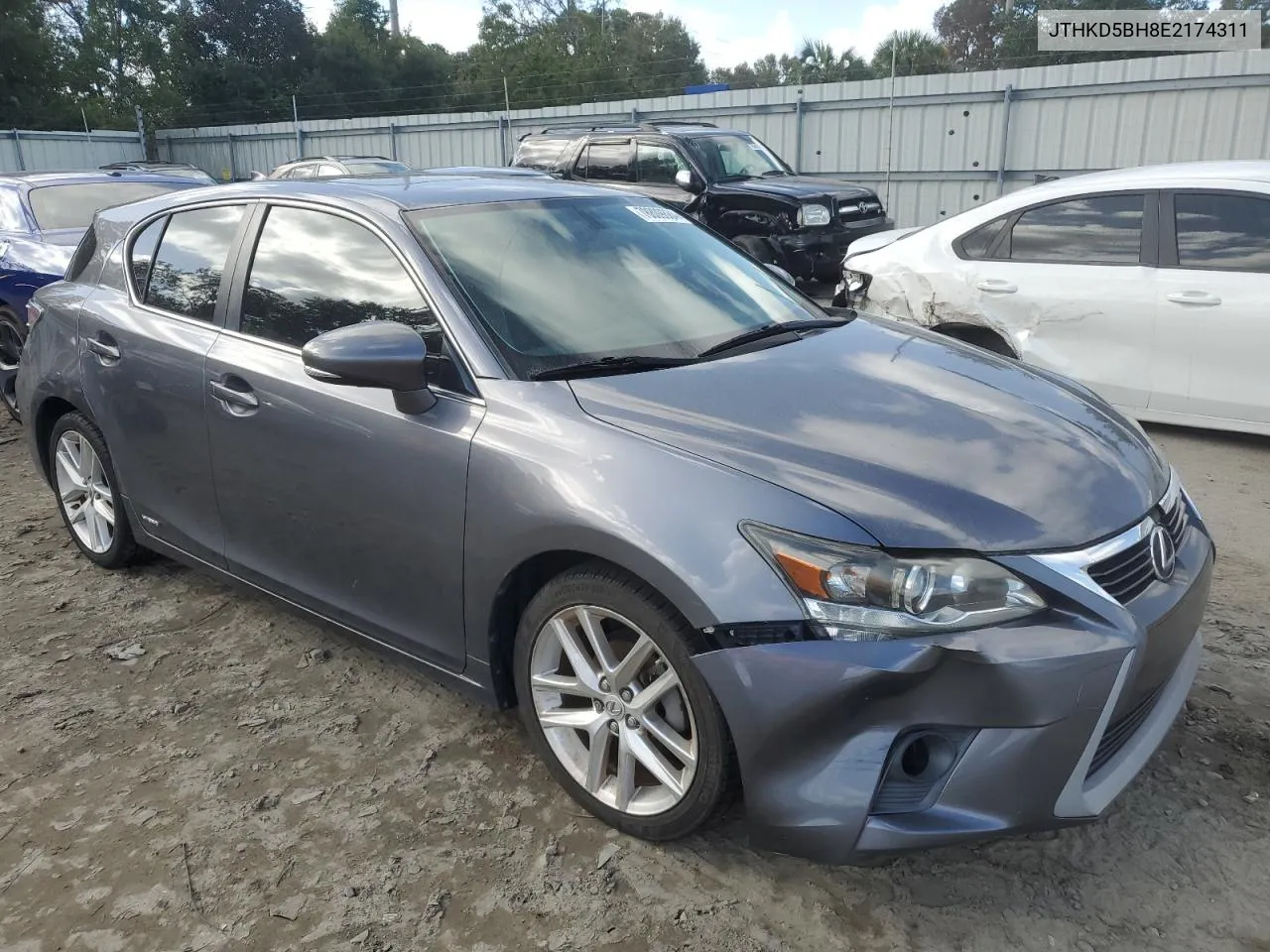 2014 Lexus Ct 200 VIN: JTHKD5BH8E2174311 Lot: 78809884