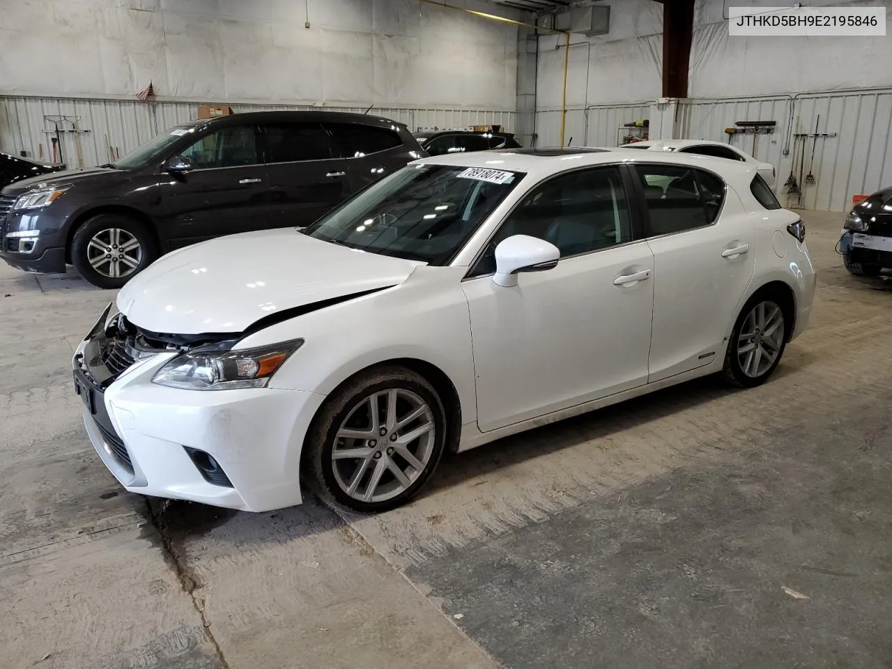 2014 Lexus Ct 200 VIN: JTHKD5BH9E2195846 Lot: 78918074