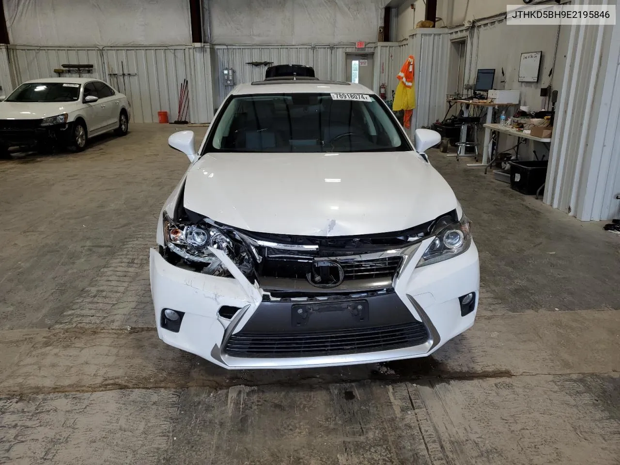 2014 Lexus Ct 200 VIN: JTHKD5BH9E2195846 Lot: 78918074