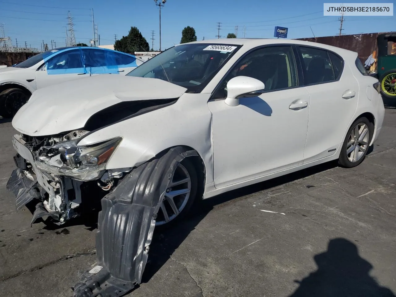 2014 Lexus Ct 200 VIN: JTHKD5BH3E2185670 Lot: 79565634