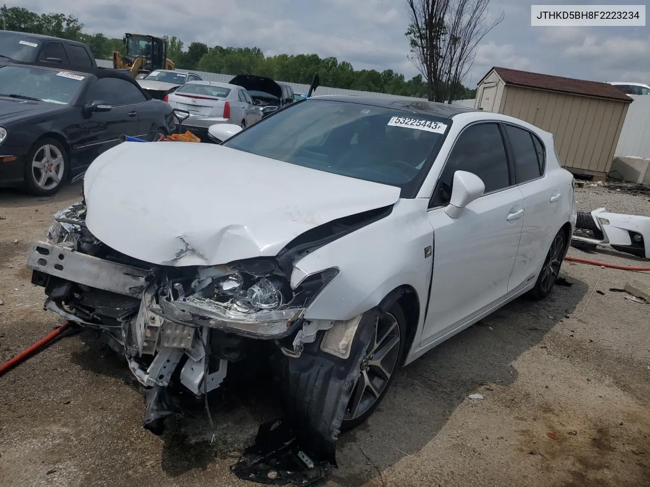 2015 Lexus Ct 200 VIN: JTHKD5BH8F2223234 Lot: 53225443