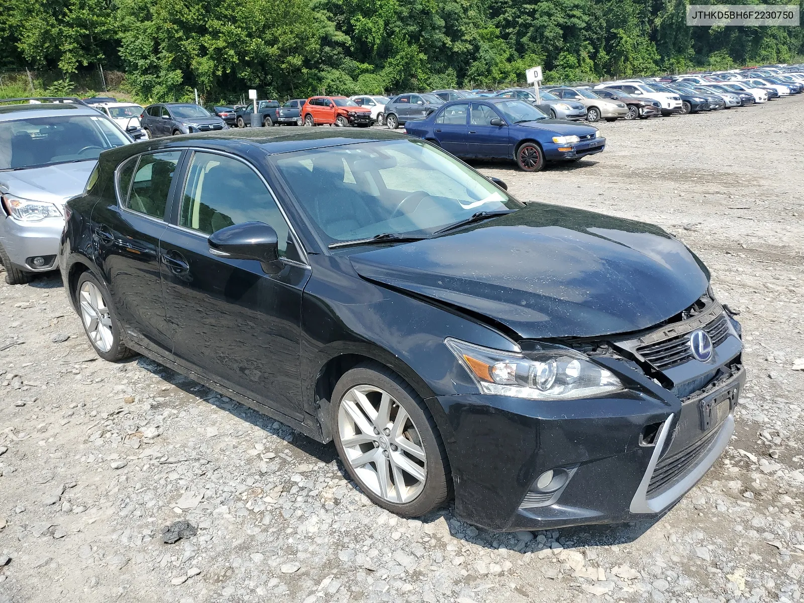 2015 Lexus Ct 200 VIN: JTHKD5BH6F2230750 Lot: 65917144