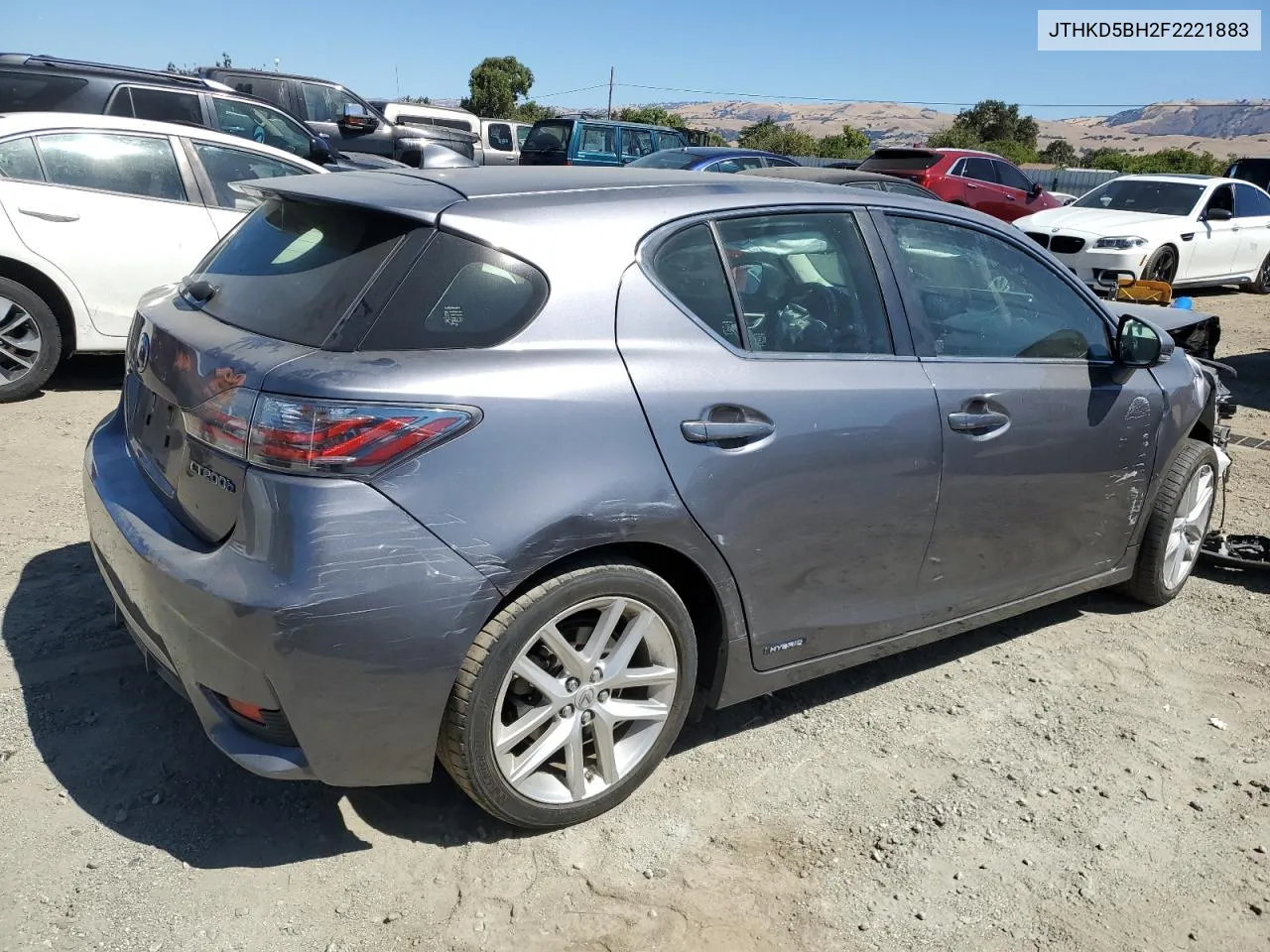 2015 Lexus Ct 200 VIN: JTHKD5BH2F2221883 Lot: 67492244