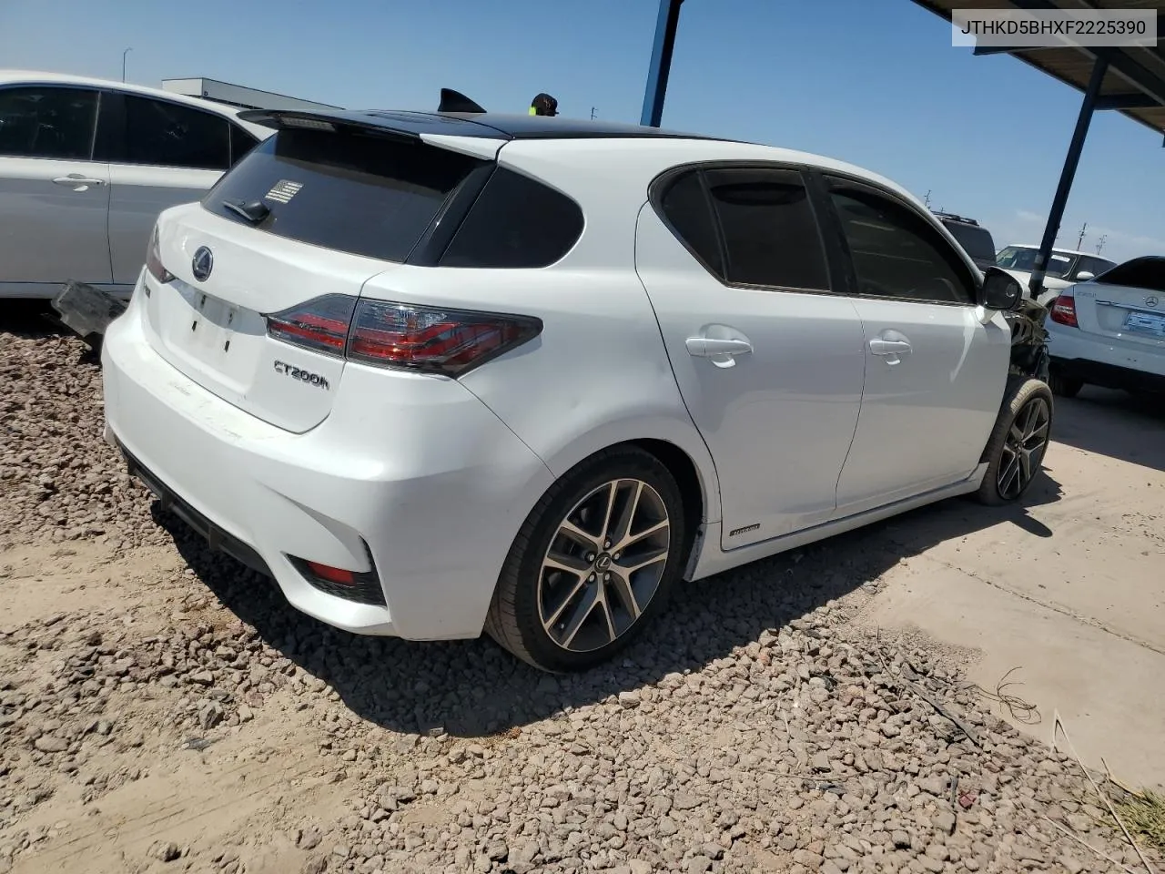 2015 Lexus Ct 200 VIN: JTHKD5BHXF2225390 Lot: 70057474