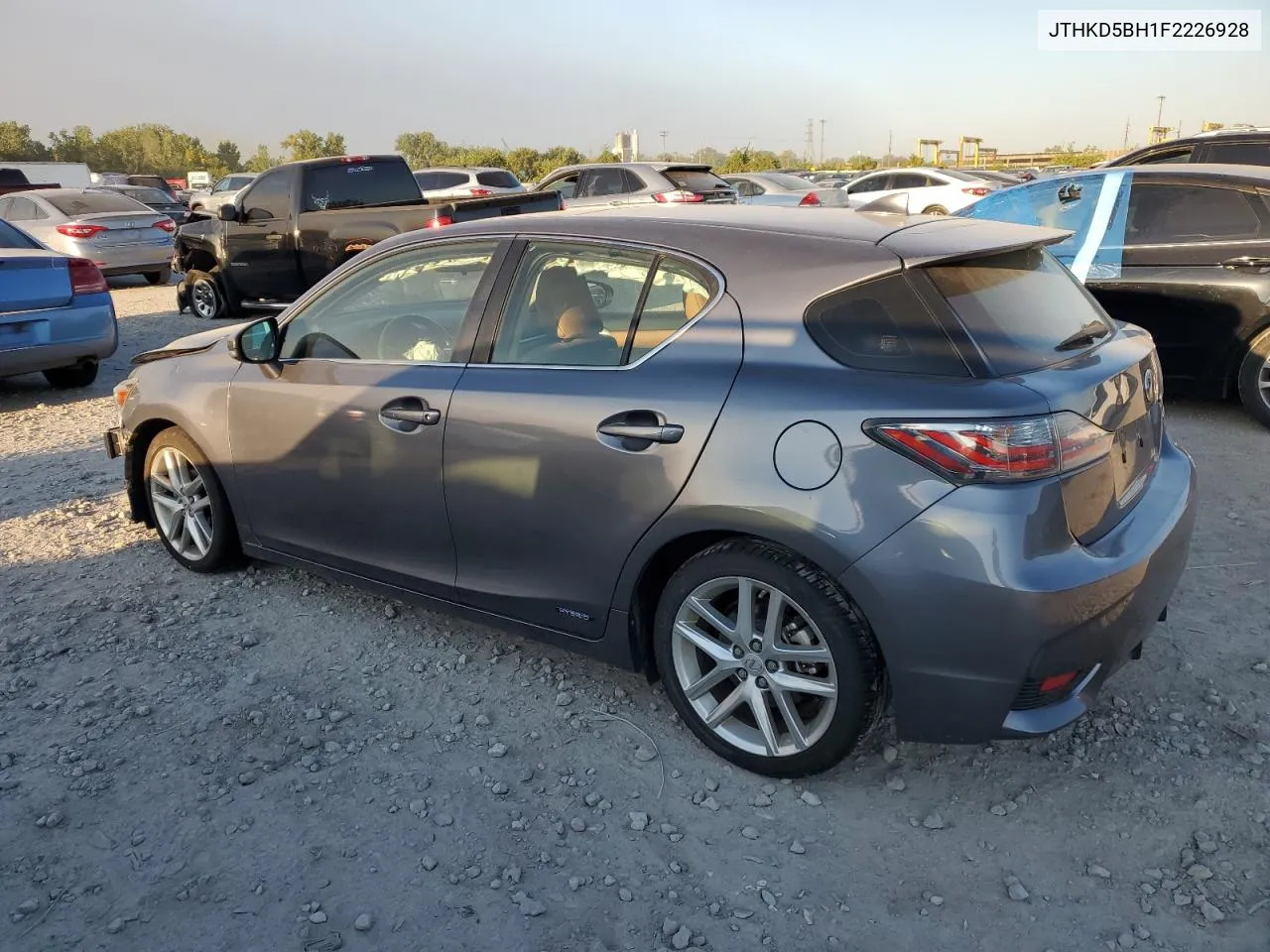 2015 Lexus Ct 200 VIN: JTHKD5BH1F2226928 Lot: 70639424