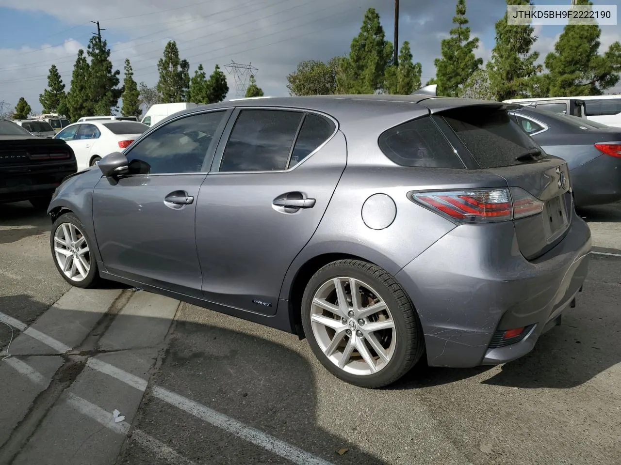 2015 Lexus Ct 200 VIN: JTHKD5BH9F2222190 Lot: 71494334