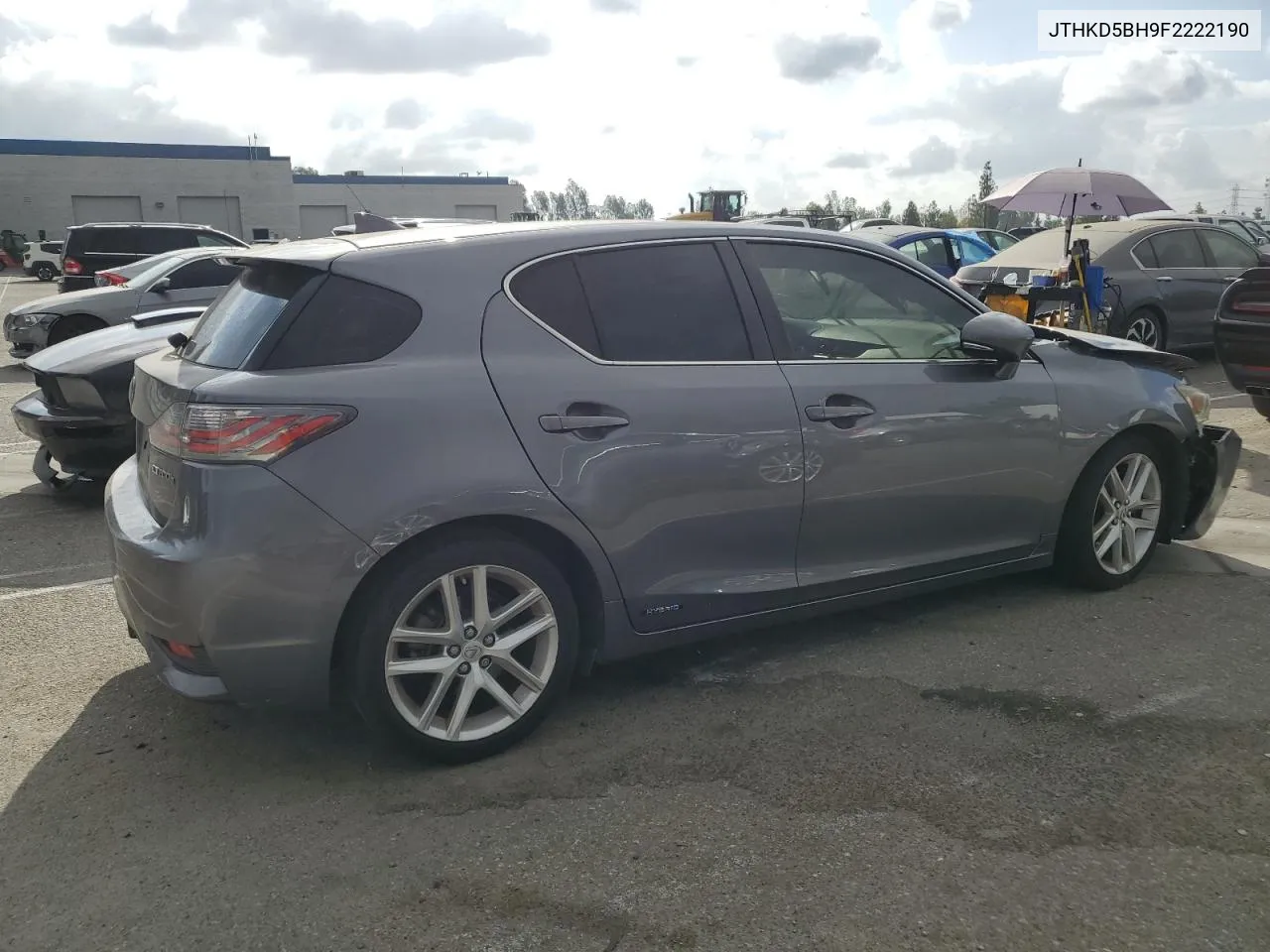 2015 Lexus Ct 200 VIN: JTHKD5BH9F2222190 Lot: 71494334