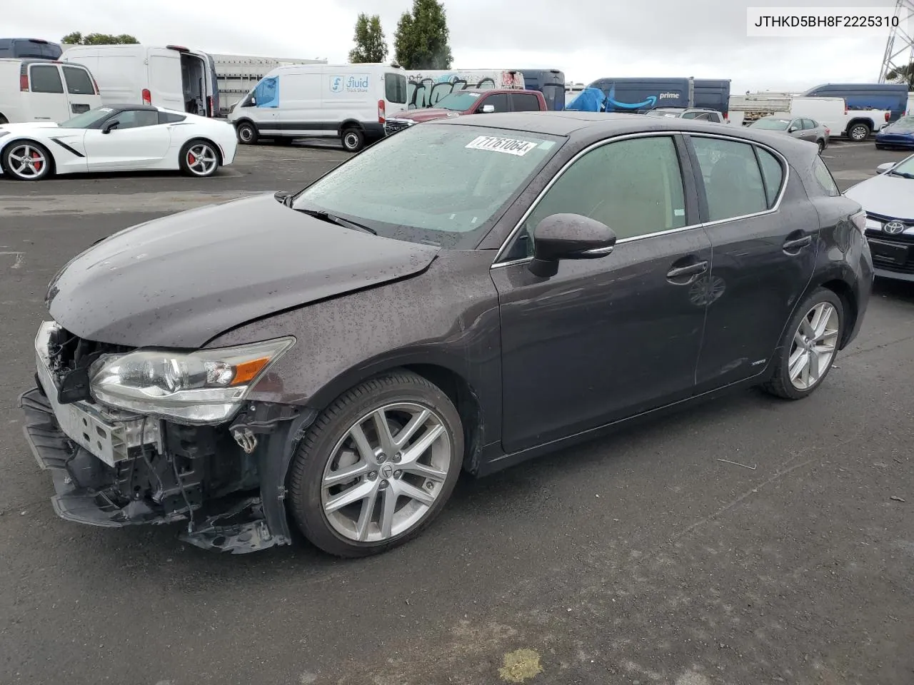 2015 Lexus Ct 200 VIN: JTHKD5BH8F2225310 Lot: 71761064